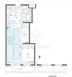 ZOOM蒲田EAST 2階 間取り図