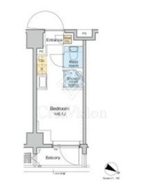TOMORE田端 602 間取り図