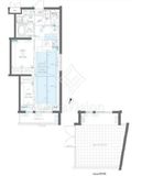 ZOOM蒲田EAST 1階 間取り図