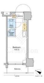 TOMORE田端 711 間取り図