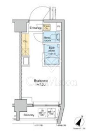 TOMORE田端 311 間取り図