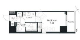 ラティエラ秋葉原 601 間取り図