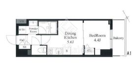 ラティエラ秋葉原 503 間取り図