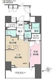 ザ・パークハウス品川荏原中延 9階 間取り図