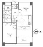 リバーシティ21イーストタワーズ2 704 間取り図