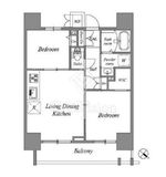 コスモグラシア板橋区役所前 1102 間取り図