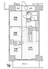 WORVE横浜伊勢佐木町 801 間取り図