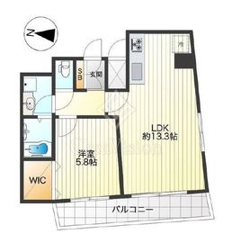 クレイシア文京春日 12階 間取り図