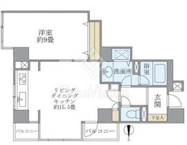ノースウエストヒル 904 間取り図