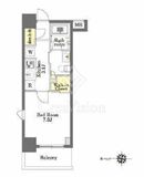 プライムメゾン森下 804 間取り図