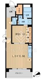 HF若林公園レジデンス 418 間取り図