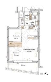 ブランシエスタ目黒中央町 213 間取り図