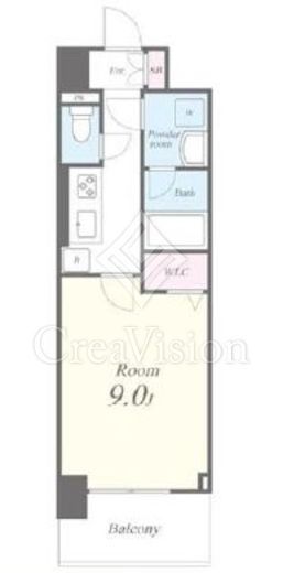 キャナルテラス品川 602 間取り図