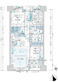 ザ・パークハウス大井町レジデンス 5階 間取り図