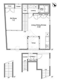 TAKANAWA NODE A 間取り図