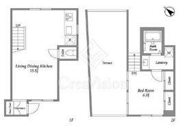 TAKANAWA NODE B 間取り図