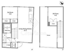 TAKANAWA NODE C 間取り図