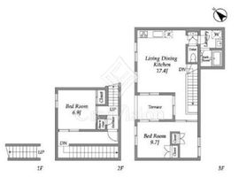 TAKANAWA NODE G 間取り図