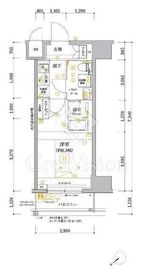 RELUXIA GRANDE横濱吉野町 (リルシアグランデ横濱吉野町) 7階 間取り図