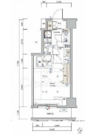 SYFORME KANNAIⅡ (シーフォルム関内2) 6階 間取り図