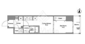Daffitto錦糸町 (ダフィット錦糸町) 902 間取り図