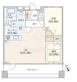 アデニウムタワー相模原 21階 間取り図