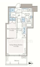 パークシティ中野ザタワーブリーズ 16階 間取り図
