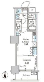 パークアクシス錦糸公園 807 間取り図