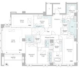 グランツオーベル南平台 4階 間取り図