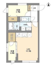 ウェルスクエア中野坂上Ⅱ 301 間取り図