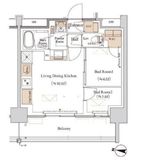 ブランシエスタ木場 1104 間取り図
