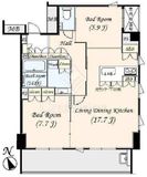 スタイルハウス神楽坂 4階 間取り図
