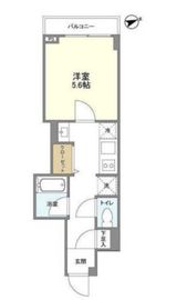 ORSUS OIMACHI(オルサス大井町) 802 間取り図