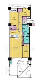 ザ・パークハウス代々木大山レジデンス 1階 間取り図