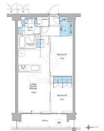 ルフォンプログレ高田馬場ノース 103 間取り図