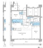 ルフォンプログレ高田馬場ノース 211 間取り図