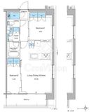 ルフォンプログレ高田馬場ノース 212 間取り図