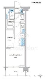 ルフォンプログレ高田馬場ノース 317 間取り図