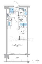 ルフォンプログレ高田馬場ノース 221 間取り図