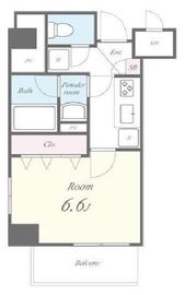 カノンパレス 701 間取り図