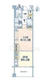 アトラス野毛山 2階 間取り図