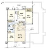ルネ横浜戸塚 5階 間取り図