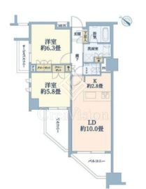 クリオ横浜セントラルマークス 4階 間取り図