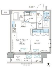 パークアクシス文京本郷 326 間取り図