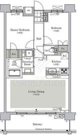 パークキューブ西ヶ原ステージ 607 間取り図