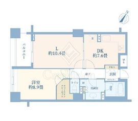 エルステージ月島アトラージュ 12階 間取り図