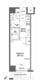 プラウドフラット鶴見Ⅰ 222 間取り図