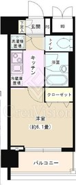 アストリア鶴見 403 間取り図