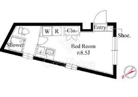 THE ONE Ichigaya 401 間取り図