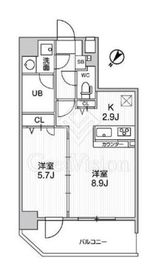 GRACIA PLACE OSHIAGE (グラシアプレイス押上) 301 間取り図